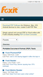 Mobile Screenshot of forums.foxitsoftware.com